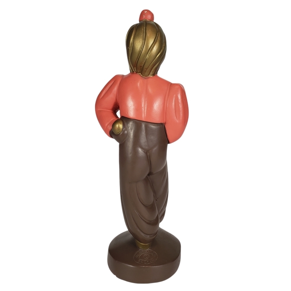 Vintage Alexander Backer ABCO Chalkware Mid Century MCM Nubian Dancers Figurine - Picture 11 of 16